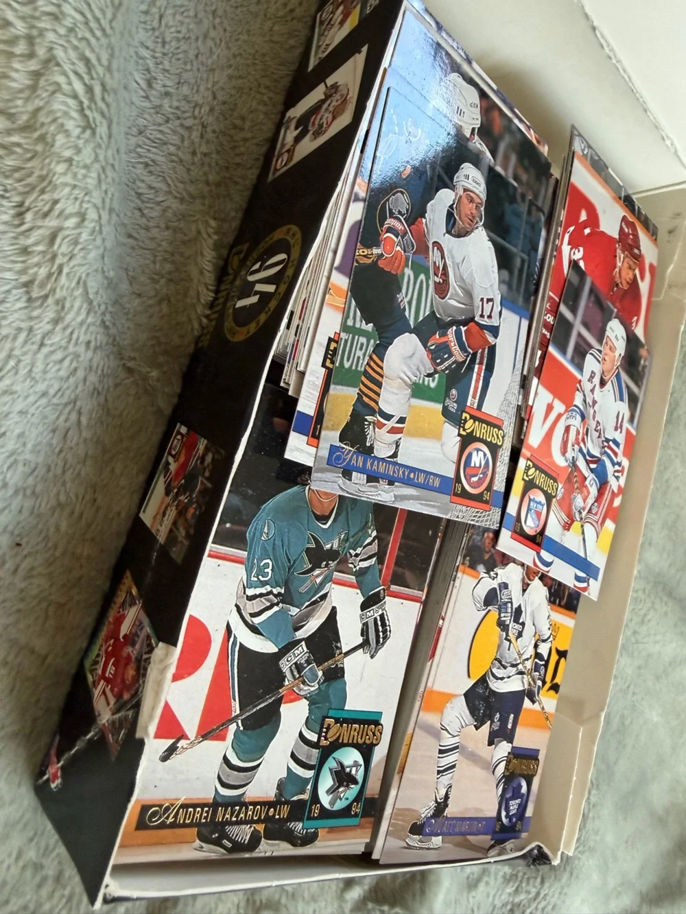 VTG 90s Opened Donruss NHL Cards